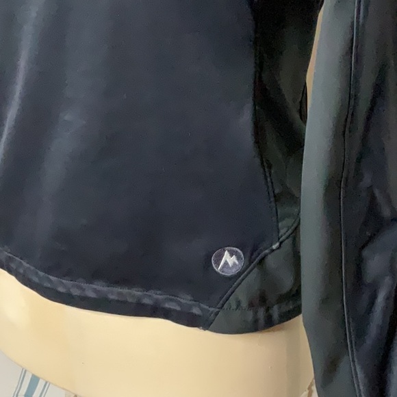 Marmot Levity jacket windstopper black womens large full body pockets vintage - Picture 13 of 13